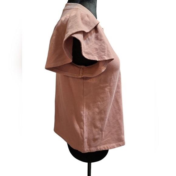 NWT t.la by Anthropologie Small Rose colored tee shirt - Picture 5 of 10